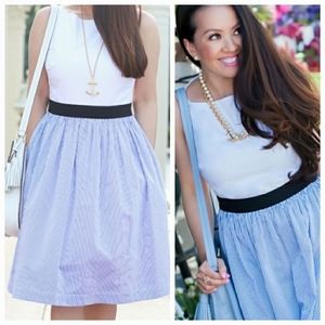 NWT Kate Spade Broome Street Pinstripe Tank Dress